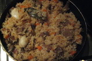 Плов говяжий