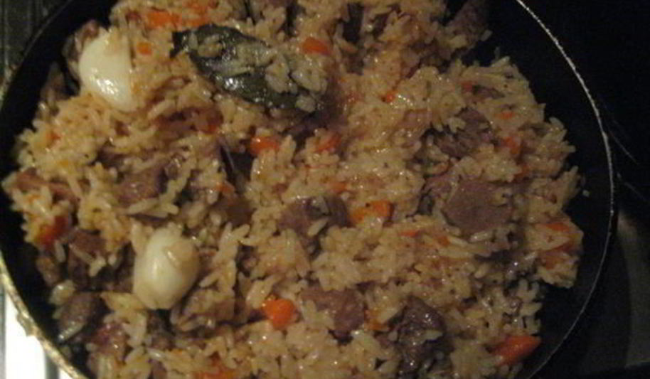 Рецепт плов говяжий