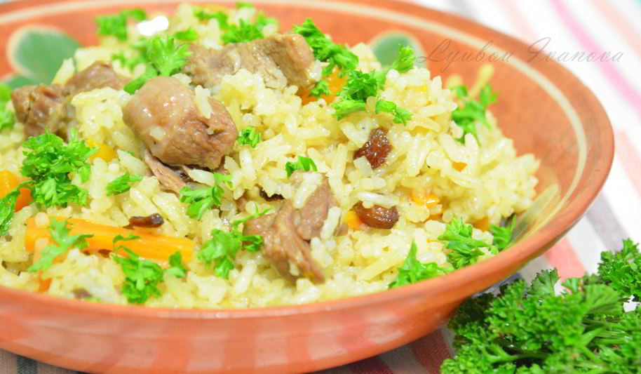 Рецепт плов из баранины по-узбекски