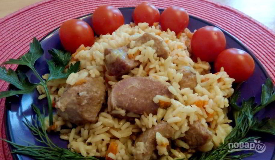 Рецепт плов из индейки