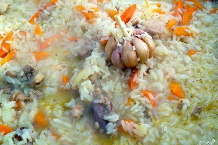 Плов из кролика