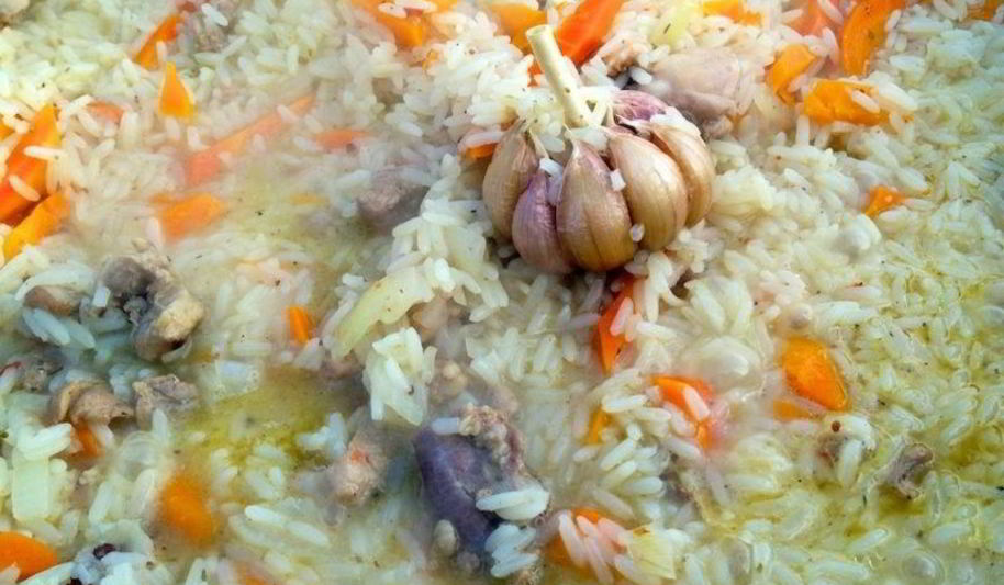 Рецепт плов из кролика