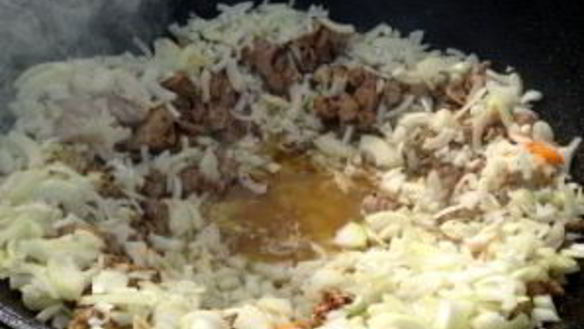 ШАГ 8. плов из кролика