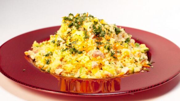 ШАГ 4. плов из кускуса с кроликом