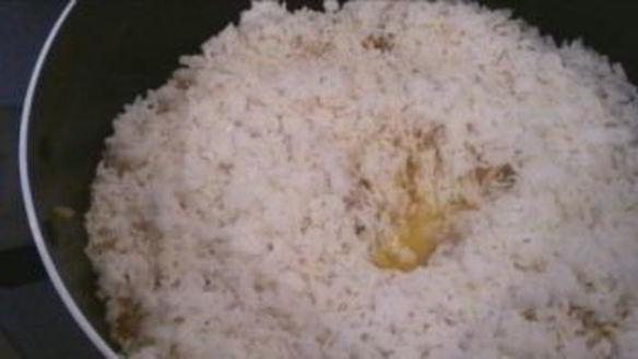 ШАГ 7. плов из окорочков