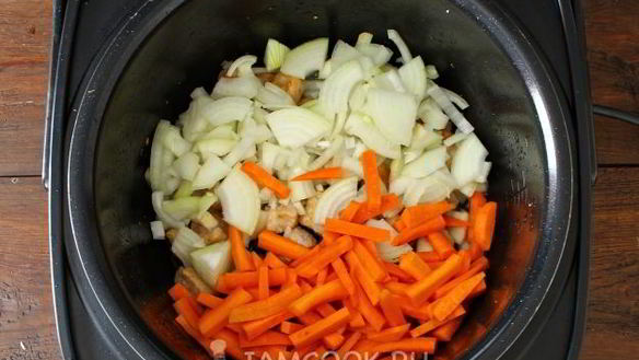 ШАГ 5. плов из перловки в мультиварке