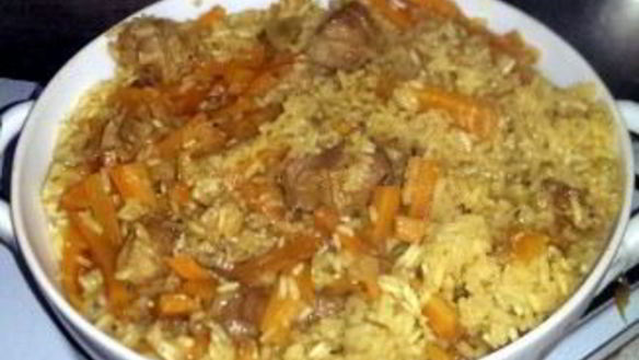 ШАГ 12. плов из свинины в утятнице