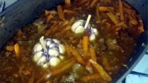 ШАГ 8. плов из свинины в утятнице