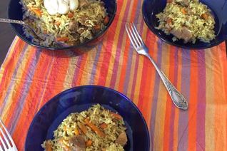 Плов из телятины