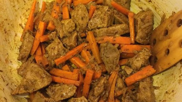 ШАГ 5. плов из телятины