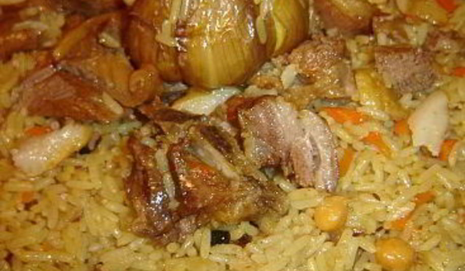 Рецепт плов праздничный туй оши