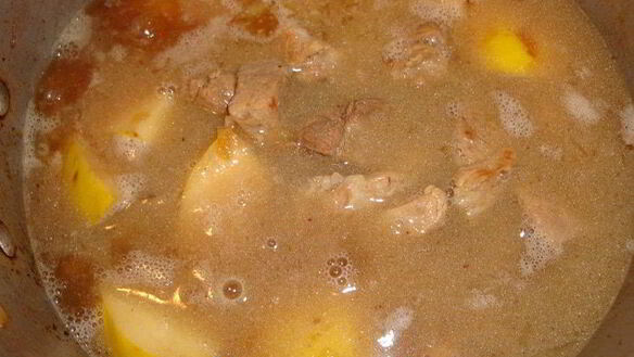 ШАГ 4. плов с айвой