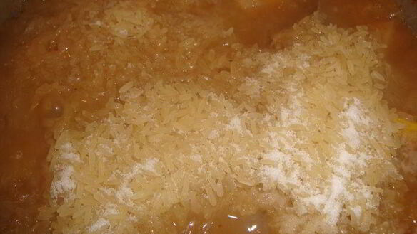 ШАГ 5. плов с айвой