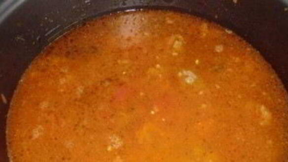 ШАГ 5. плов с фаршем в мультиварке