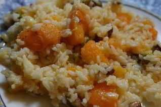 Плов с фисташками и абрикосами