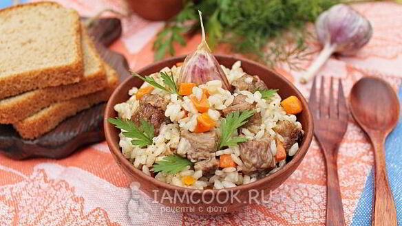 ШАГ 10. плов с говядиной на сковороде