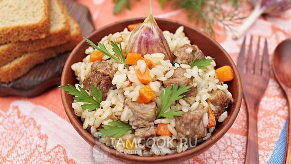 ШАГ 11. плов с говядиной на сковороде