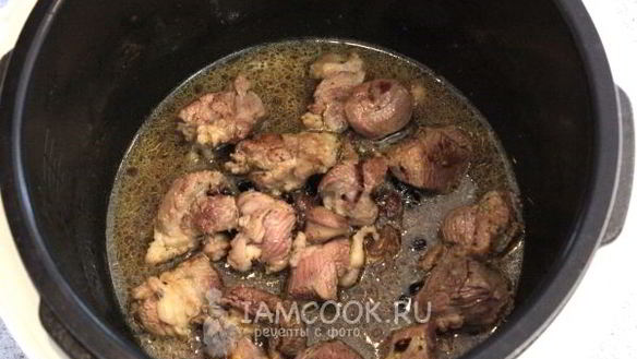 ШАГ 5. плов с говядиной в мультиварке
