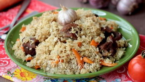 ШАГ 9. плов с говядиной в мультиварке