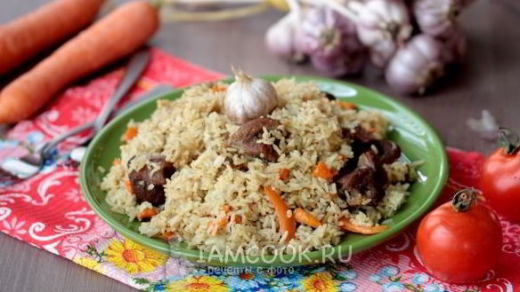 ШАГ 10. плов с говядиной в мультиварке