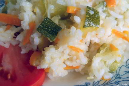 Плов с кабачками