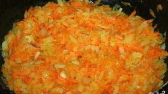 ШАГ 6. плов с курицей и грибами