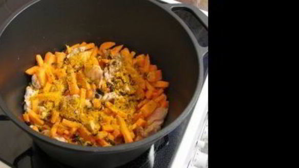 ШАГ 4. плов с курицей