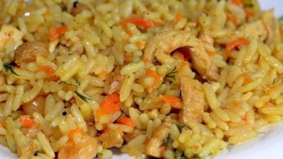 ШАГ 8. плов с курицей