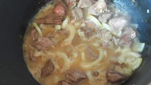 ШАГ 2. плов с машем и телятиной