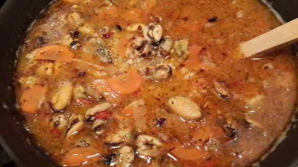 ШАГ 6. плов с мидиями