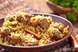 Плов с мясом