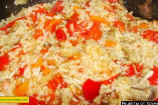 Плов с овощами Ленивый перчик