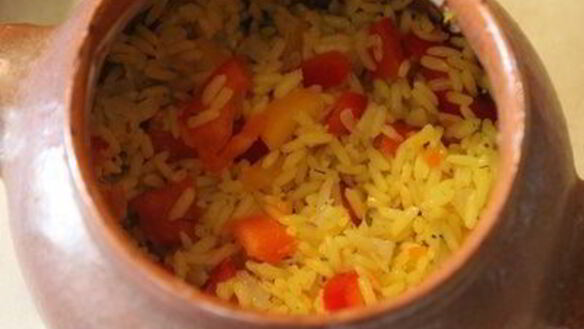 ШАГ 9. плов с рыбой в горшочке