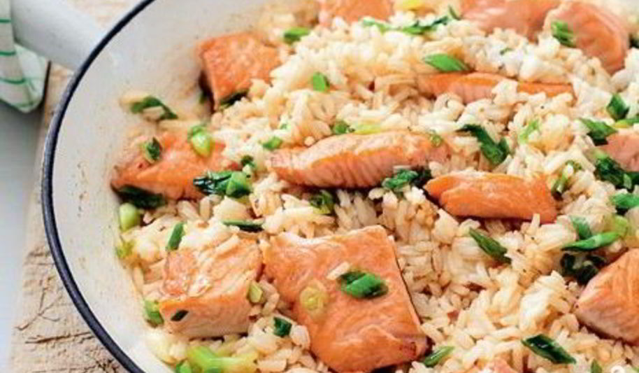 Рецепт плов с рыбой