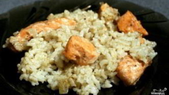 ШАГ 5. плов с рыбой