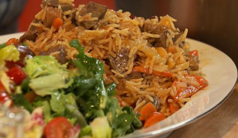 Рецепт плов с телячьими потрохами