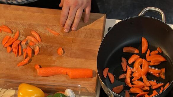 ШАГ 3. плов с телячьими потрохами