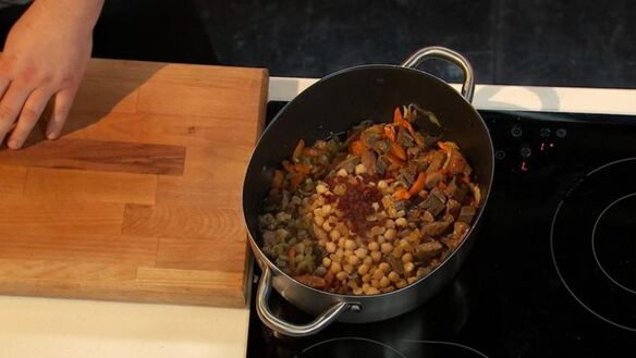 ШАГ 5. плов с телячьими потрохами