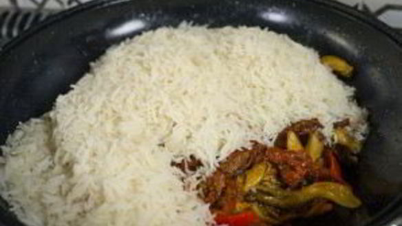 ШАГ 4. плов с вешенками