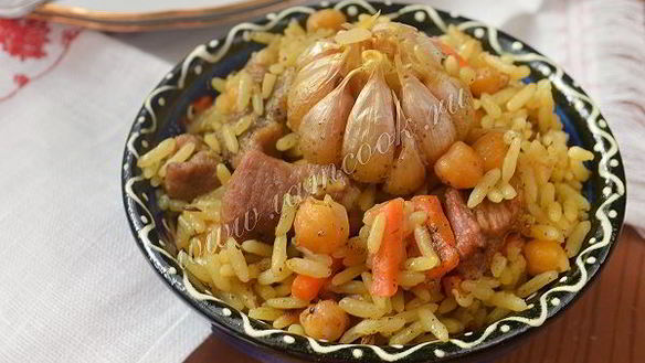 ШАГ 11. плов со свининой и нутом