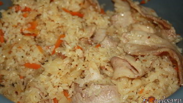 ШАГ 11. плов со свиным беконом