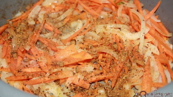 ШАГ 7. плов со свиным беконом