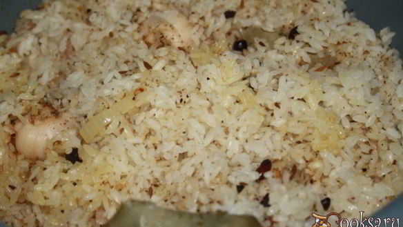 ШАГ 10. плов со свиным беконом