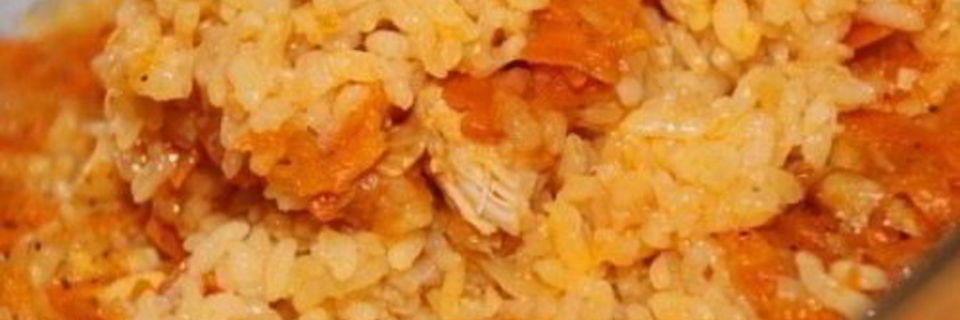 Плов в микроволновке с курицей