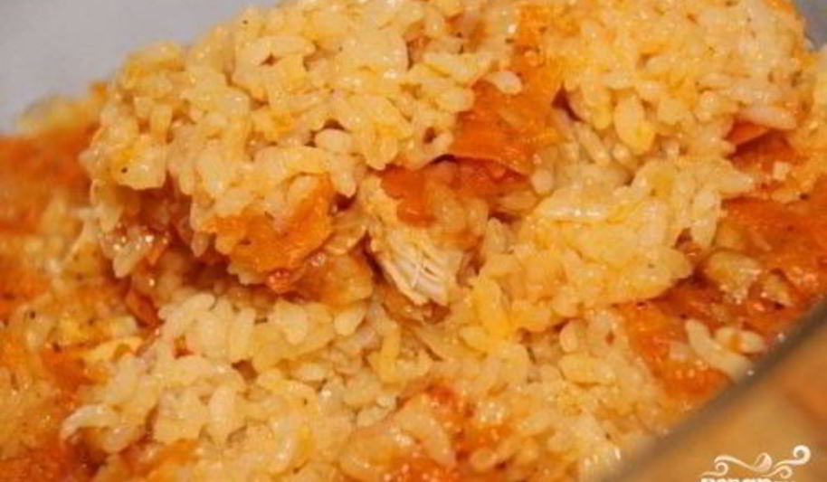 Рецепт плов в микроволновке с курицей