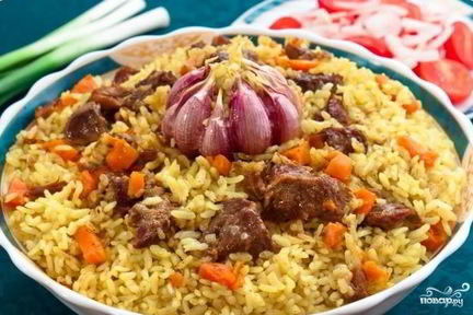 Плов в мультиварке Панасоник