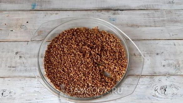 ШАГ 3. постный плов из гречки с опятами