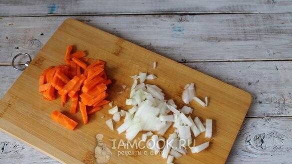 ШАГ 4. постный плов из гречки с опятами