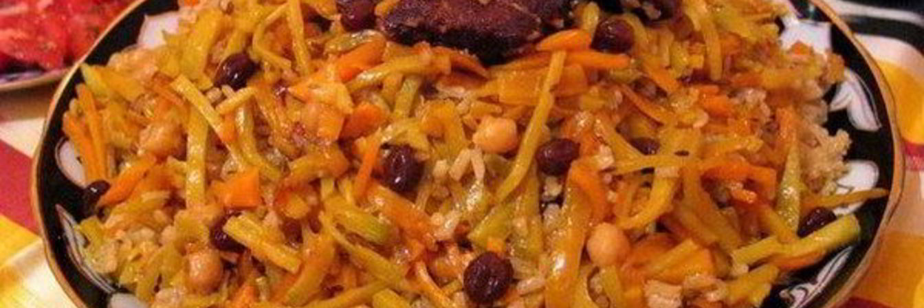 Самаркандский плов с сухофруктами