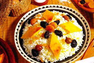 Сладкий плов в мультиварке